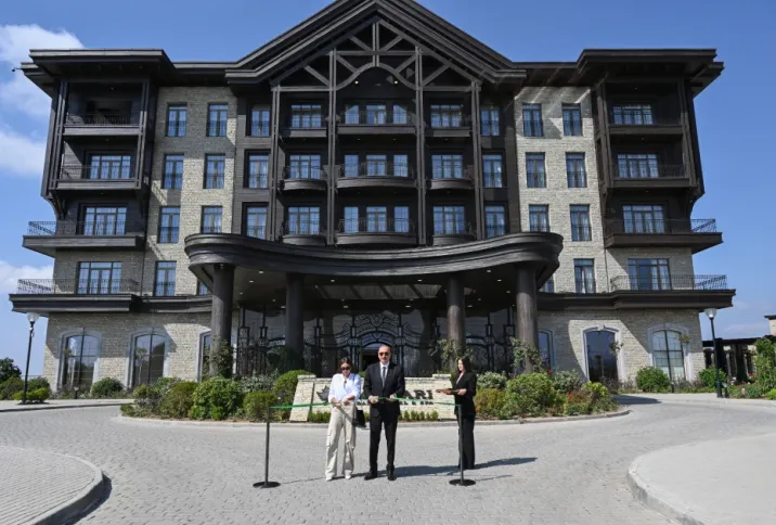 Şamaxıda “Meysari Grand Hotel & SPA” kompleksi açıldı